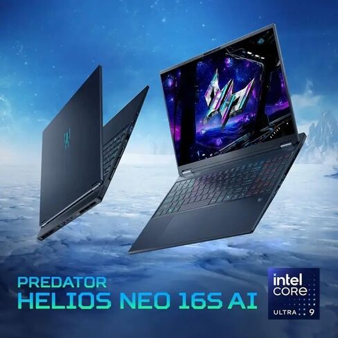 acer Predator Helios Neo 16 AI Gaming Laptop | 16" WQXGA 240Hz | Intel Core Ultra 9 275HX | NVIDIA GeForce RTX 5060 | 32GB | 1TB | Win 11 in Saudi Arabia