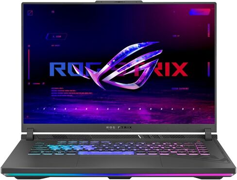 كمبيوتر محمول للألعاب ASUS ROG Strix G16، شاشة 16 بوصة WUXGA FHD 165 هرتز Nebula، NVIDIA Geforce RTX 5070Ti 12GB GDDR7، AMD Ryzen 9 8940HX، Dolby Atmos، Hires Audio، 64 جيجابايت DDR5، 2 تيرابايت Gen 4 SSD، Windows 11 Pro، الملحقات in Saudi Arabia