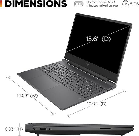 كمبيوتر محمول HP Flagship 17 يعمل باللمس - كمبيوتر محمول للأعمال مقاس 17.3 بوصة مضاد للتوهج HD+، نظام تشغيل Windows 11 Pro مع Copilot AI، AMD Ryzen 5 7430U (يصل إلى 4.3 جيجا هرتز)، Wi-Fi 6، شحن سريع، لوحة مفاتيح رقمية | ذاكرة وصول عشوائي 32 جيجابايت + 1 ت in Saudi Arabia