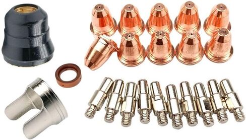 فوهة طرف القطب الكهربائي 23PK Kit Fit Fit forNEY Easy Weld 20 P 251 20P-Plasma in Kuwait