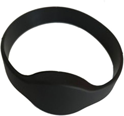 13.56MHZ ISO14443A RFID Waterproof Classic 1K Silicone Wristband (Pack of 100) (Red) in Saudi Arabia