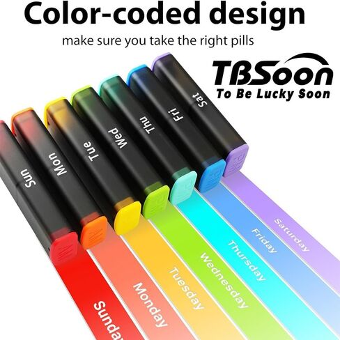 [2024New] 1 Day 4 Times Pill Organizer,5 Alarms+1 Timer,Loud Sound,Large Compartment,Large Screen,Moisture-Proof Design,Hold Vitamins,Fish Oil,Weekly Pill Box/Cases,Daily Medicine Dispenser in Saudi Arabia