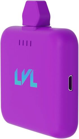 Spark Portable Charger for iPhone 17/16/15 USB C 2500mAh Power Bank with LED Indicators 2.4A Fast Charging Mini Portable Charger with Pass Through Technology LVL 25 (White) in Saudi Arabia