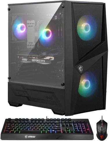 msi Codex R2 Gaming Desktop - Intel Core i5-14400F, 10 Cores 16 Threads, 2.5-4.7GHz, 20MB Cache, 16GB RAM, 1TB SSD, RTX 5060 8GB GDDR7, Wi-Fi 6E, Bluetooth 5.3, HDMI/DP, Windows 11 Home in Saudi Arabia