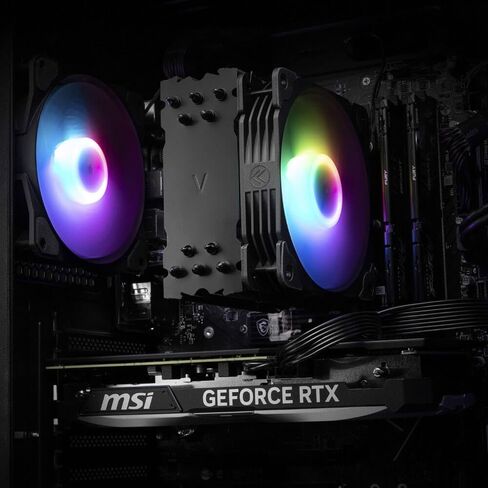msi Codex R2 Gaming Desktop - Intel Core i5-14400F, 10 Cores 16 Threads, 2.5-4.7GHz, 20MB Cache, 16GB RAM, 1TB SSD, RTX 5060 8GB GDDR7, Wi-Fi 6E, Bluetooth 5.3, HDMI/DP, Windows 11 Home in Saudi Arabia