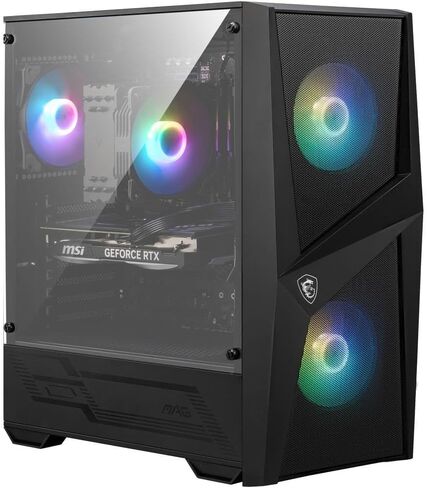 msi Codex R2 Gaming Desktop - Intel Core i5-14400F, 10 Cores 16 Threads, 2.5-4.7GHz, 20MB Cache, 16GB RAM, 1TB SSD, RTX 5060 8GB GDDR7, Wi-Fi 6E, Bluetooth 5.3, HDMI/DP, Windows 11 Home in Saudi Arabia
