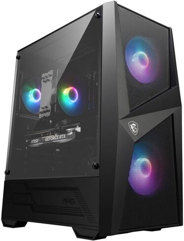 msi Codex R2 Gaming Desktop - Intel Core i5-14400F, 10 Cores 16 Threads, 2.5-4.7GHz, 20MB Cache, 16GB RAM, 1TB SSD, RTX 5060 8GB GDDR7, Wi-Fi 6E, Bluetooth 5.3, HDMI/DP, Windows 11 Home in Saudi Arabia