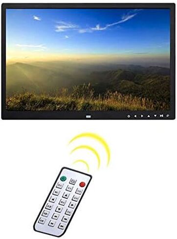 إطار صور رقمي مقاس 17 بوصة، شاشة لمس IPS عالية الدقة 1440 × 900، يتضمن جهاز تحكم عن بعد، ويدعم USB وبطاقة SD. in Saudi Arabia