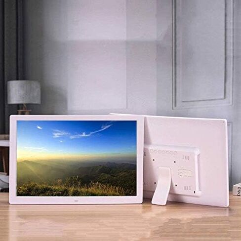 Digital Photo Frame, 1440x900 high-Definition IPS Display, Supports 1080P Video, Automatic Rotation, Compatible with SD Card/USB, Includes Remote Control. in Saudi Arabia