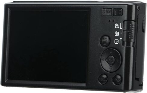 Digital Camera, 44MP 16X Digital Zoom 4K Camera with 2.8in HD Screen, Built in Fill Light Anti Shake for Teens Adult Beginner(Black and Silver) (Black) in Saudi Arabia
