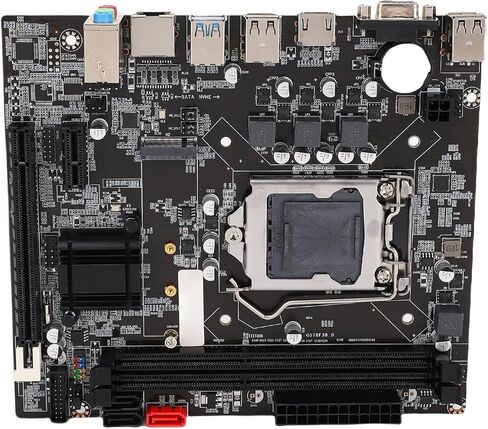 VBESTLIFE B75 Motherboard, 2x8GB DDR3 Memory, LGA 1155 Micro ATX Motherboard, M.2 Nvme NGFF SATA3.0 6Gbs PCIE for Core i3 i5 i7, for E3 V2, for Pentium in Saudi Arabia
