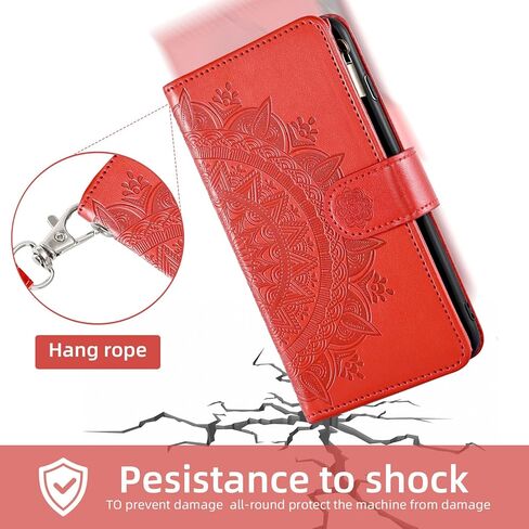 حافظة هاتف Asuwish لهاتف Motorola Edge+ Plus 2022/Edge X30/30 Pro مع واقي شاشة وحزام معصم وزهرة ماندالا وسحاب وحامل بطاقات وفتحة Moto Edge + 5G UW للنساء والفتيات أرجواني in Kuwait