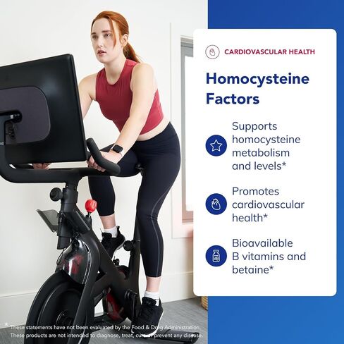 Pure Encapsulations Homocysteine Factors | Supplement to Support Normal Homocysteine Levels and Cardiovascular Health* | 180 Capsules in Saudi Arabia
