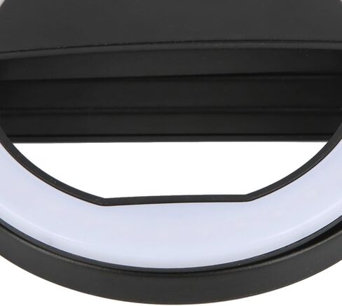 Selfie Ring Light 360 Degrees Lighting Soft Glareless Lighting 0.4in Thick Clamp Widely Used Mini Ring Light for Live Streaming in Saudi Arabia