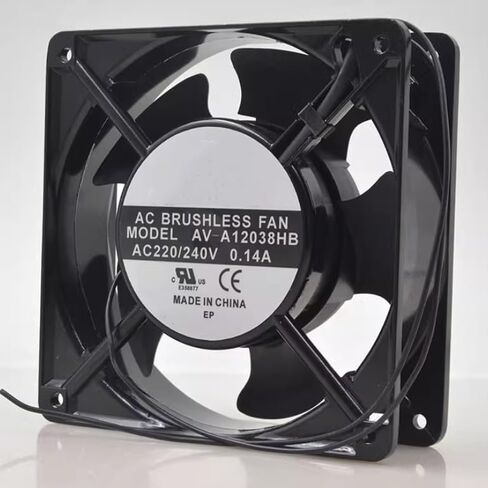 AV-A12038HB AC 220/240V 0.14A 120x120x38mm 2-Wire Cooling Fan in Saudi Arabia