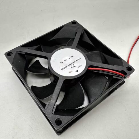 RS8025B24VH-S DC 24V 0.30A 80x80x25mm 2-Wire Cooling Fan in Saudi Arabia