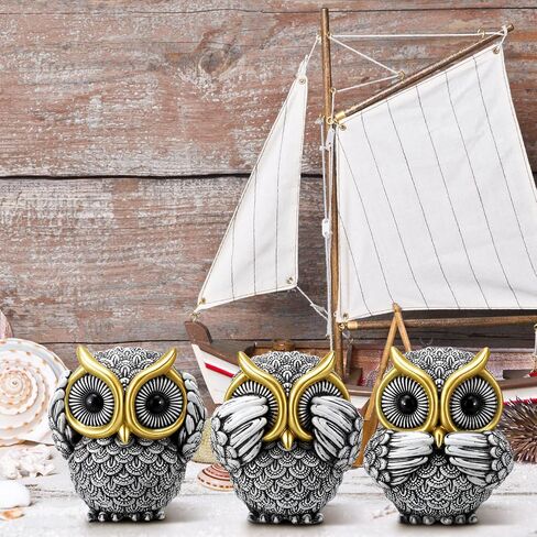 Wesiti 3 PCS Highland Cow Decore Three Three Highland Cow Statues Gnomes Gifts ، Mini Resin Table Decord Decor in Saudi Arabia
