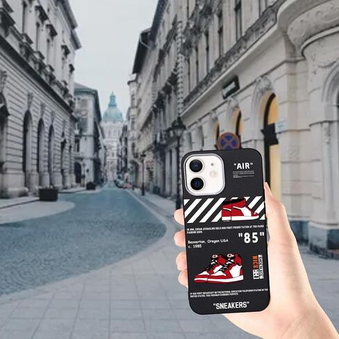 Luxury Cool Phone Case for iPhone 15 Case for Boys Men Basketball Sneaker Design Street Aesthetic Shockproof Designer Case Full Body Drop Protection Compatible with iPhone 15 Case in Saudi Arabia