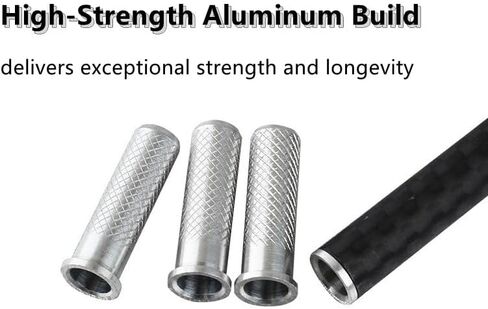 24 Pieces Archery Arrow Aluminum Inserts – 0.2in/6.2mm Replacements for Carbon Arrow Shaft Hunting Accessory​ in Saudi Arabia