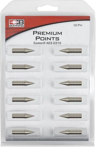 Bohning Match Grade Glue-in Points for Easton® X23-2315, 180 Grain, 12pk in Saudi Arabia