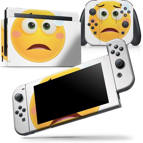 Design Skinz - Compatible with Nintendo DSi XL - Skin Decal Protective Scratch-Resistant Removable Vinyl Wrap Cover - Teary Sad Friendly Emoticons in Saudi Arabia
