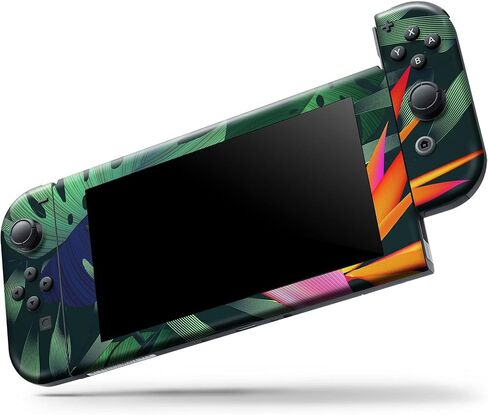 Design Skinz - متوافق مع Nintendo DSi XL - غطاء حماية من الفينيل قابل للإزالة ومقاوم للخدش - الغابة الصيفية الاستوائية v2 in Saudi Arabia