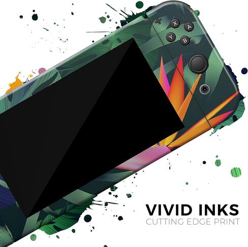 Design Skinz - متوافق مع Nintendo DSi XL - غطاء حماية من الفينيل قابل للإزالة ومقاوم للخدش - الغابة الصيفية الاستوائية v2 in Saudi Arabia