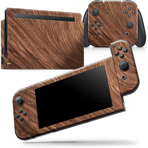 Design Skinz - Compatible with Nintendo DSi XL - Skin Decal Protective Scratch-Resistant Removable Vinyl Wrap Cover - Luxury Natural Wood V3 in Saudi Arabia