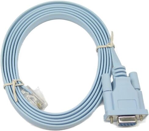 كابل وحدة التحكم التسلسلي CAB-Console RJ45 DB9 أنثى إلى RJ45 لـ Cisco in Saudi Arabia