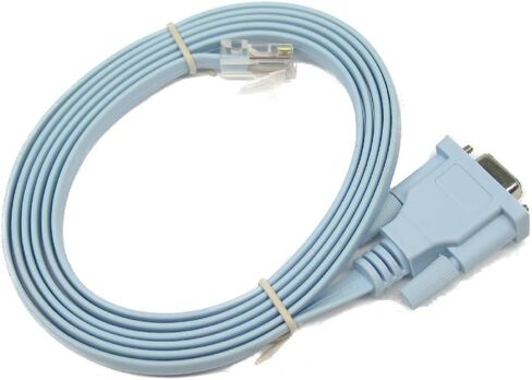 كابل وحدة التحكم التسلسلي CAB-Console RJ45 DB9 أنثى إلى RJ45 لـ Cisco in Saudi Arabia