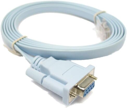 كابل وحدة التحكم التسلسلي CAB-Console RJ45 DB9 أنثى إلى RJ45 لـ Cisco in Saudi Arabia