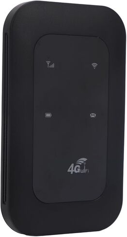 Mobile Hotspot, 4G LTE USB Modem, 150Mbps Unlocked High Speed Hotspot with SIM Card Slot, Portable Router for Travel, Business in Saudi Arabia