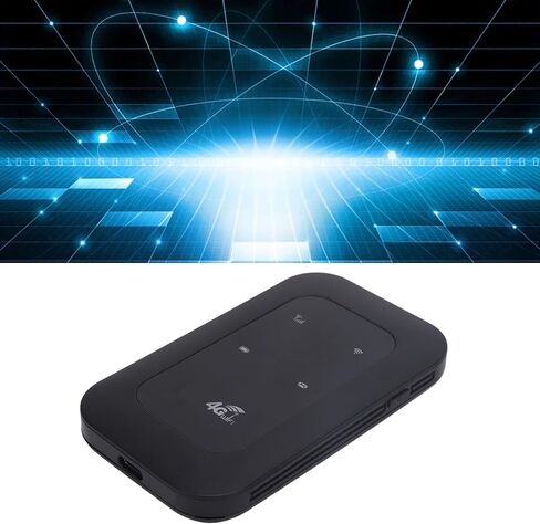Mobile Hotspot, 4G LTE USB Modem, 150Mbps Unlocked High Speed Hotspot with SIM Card Slot, Portable Router for Travel, Business in Saudi Arabia