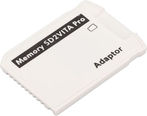 محول بطاقة تخزين SUNGOOYUE SD2Vita لـ 1000 2000، مادة ABS بيضاء، متوافق مع وحدة تخزين HENkaku 3.60 Micro، دعم يصل إلى 256 جيجابايت in Kuwait