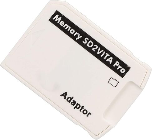 محول بطاقة تخزين SUNGOOYUE SD2Vita لـ 1000 2000، مادة ABS بيضاء، متوافق مع وحدة تخزين HENkaku 3.60 Micro، دعم يصل إلى 256 جيجابايت in Kuwait