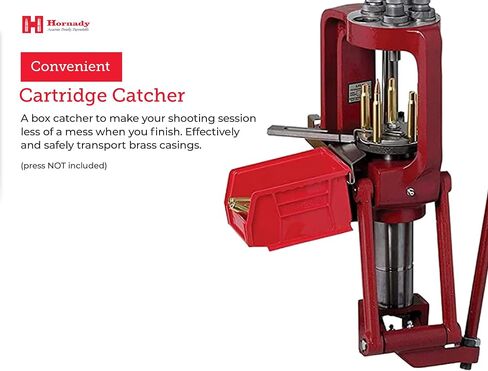 Hornady Cartridge Catcher، كبير، 480038 – التقط المزيد من الخراطيش المكتملة قبل الاضطرار إلى إفراغ الوحدة القياسية لزيادة الإنتاجية in Kuwait