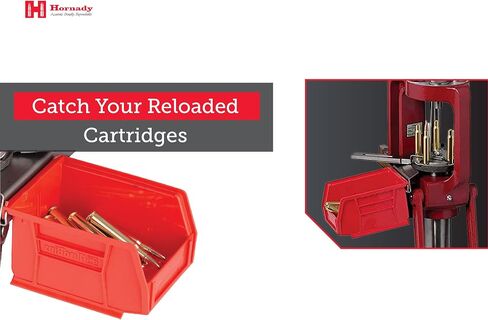 Hornady Cartridge Catcher، كبير، 480038 – التقط المزيد من الخراطيش المكتملة قبل الاضطرار إلى إفراغ الوحدة القياسية لزيادة الإنتاجية in Kuwait