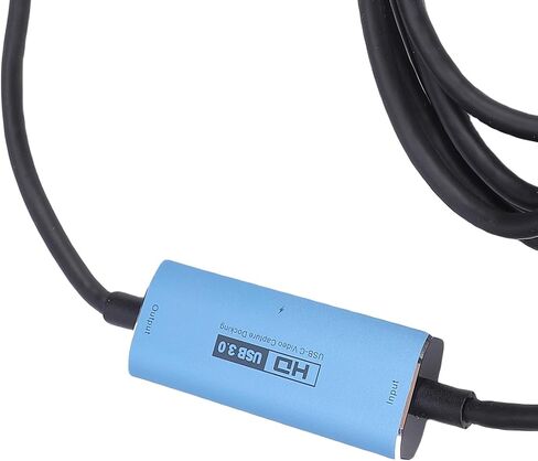 Dpofirs Video Capture Card, USB3.0 Capture Card, 1080P 60fps Video Recording Card for Gaming Live Streaming, with 100W PD 3.0 in Saudi Arabia