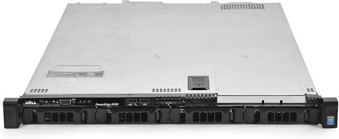 خادم Dell PowerEdge R430 بسرعة 2.30 جيجا هرتز، 24 نواة، ذاكرة وصول عشوائي سعتها 128 جيجابايت، 2X 960 جيجابايت SSD + 4X 16 تيرابايت SAS (متجدد) in Saudi Arabia