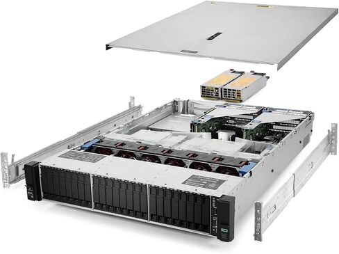 HP ProLiant DL380 G10 NVMe Server 2.60Ghz 8-Core 64GB RAM 3.2TB Storage Rails (Renewed) in Saudi Arabia