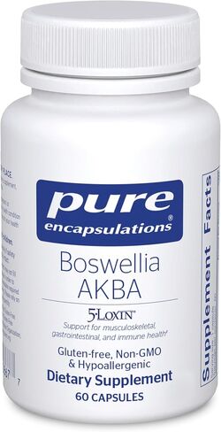 Pure Encapsulations Boswellia AKBA | Supplement to Support Joints, Immune System, Gastrointestinal Tract, and Cell Health* | 120 Capsules in Saudi Arabia