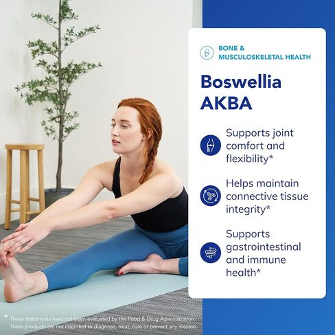 Pure Encapsulations Boswellia AKBA | Supplement to Support Joints, Immune System, Gastrointestinal Tract, and Cell Health* | 120 Capsules in Saudi Arabia