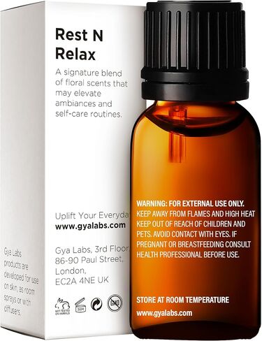 Gya Labs Rest N Relax Essential Oil Blend - Calming & Relaxing (0.34 fl oz) in Saudi Arabia