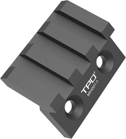 45 Degree Offset Rail Mount, 3/5 Slots Offset Side Flashlight/Optic Picatinny Weaver Rail Section Mount in Saudi Arabia