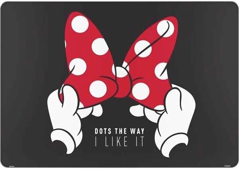 Skinit Decal Laptop Skin Compatible with MacBook Air 15 in (2023) - Officially Licensed Disney Minnie Mouse Dots The Way Design in Saudi Arabia