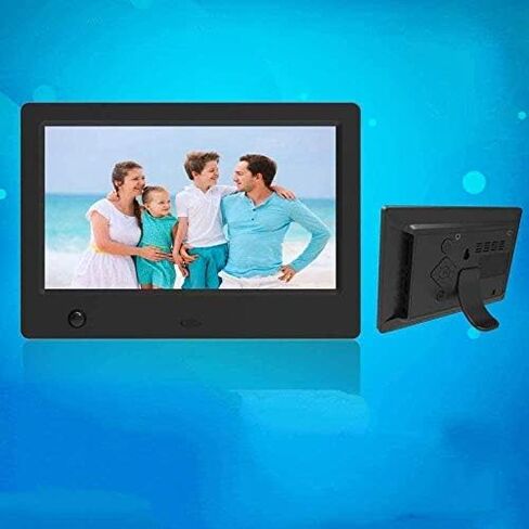إطار صور رقمي عالي الدقة مقاس 7 بوصات، تصميم مستشعر جسم الإنسان، جسم نحيف، شاشة عرض كاملة in Saudi Arabia