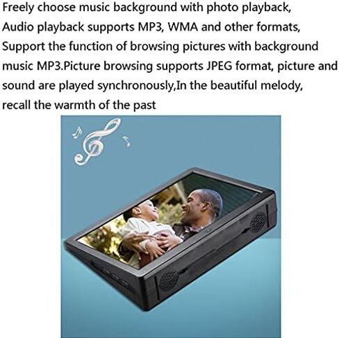 15.4-inch Dual-Sided LED High-Definition Digital Photo Frame, 1280x800 Touchscreen Display - The for Family and Friends in Saudi Arabia