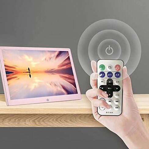 إطار صور رقمي مقاس 10 بوصات مع شاشة عالية الوضوح مقاس 1366 × 768، ويدعم بطاقة SD وواجهة USB، ويحتوي على تقويم مدمج وساعة منبه. in Kuwait