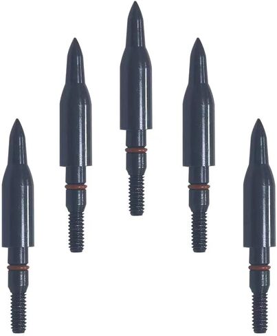 Steel Archery Field Points 100/125/150 Grains Thread Target Head,Screw in Archery Field Tips for Archery Shaft Accessories(1 Dozen 12 PCS) in Saudi Arabia