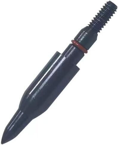 Steel Archery Field Points 100/125/150 Grains Thread Target Head,Screw in Archery Field Tips for Archery Shaft Accessories(1 Dozen 12 PCS) in Saudi Arabia